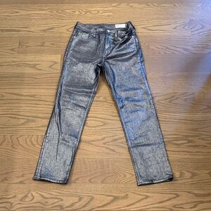 GAP Shimmering Silver Denim